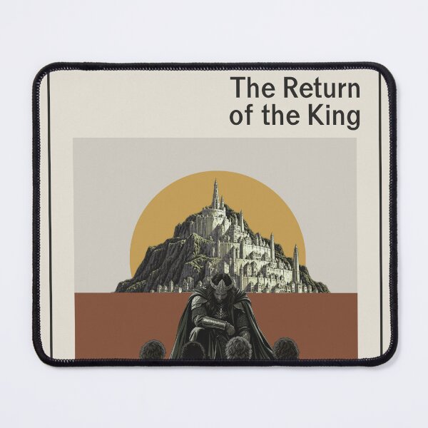 Item preview, The Lord of the Rings: The Return of the King Midcentury Modern Poster designed and sold by randomcitizen16.
