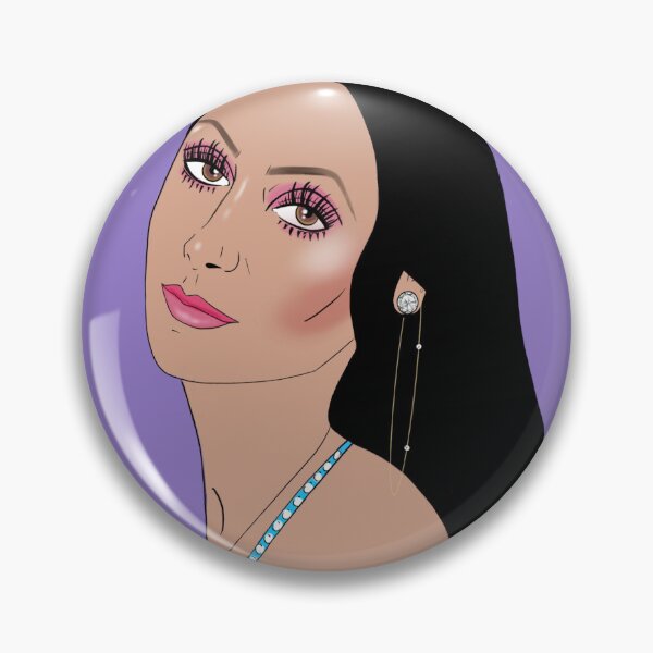 Item preview, 70s Diva - Cher Inspired Portrait designed and sold by becastars.