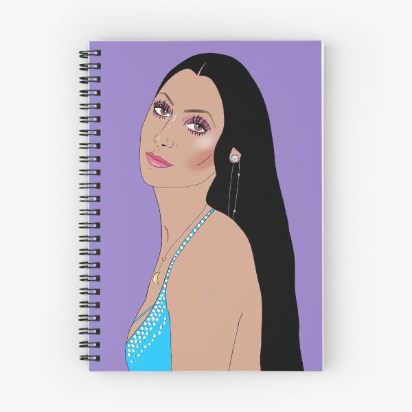 Item preview, 70s Diva - Cher Inspired Portrait designed and sold by becastars.