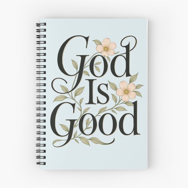 Item preview, God Is Good Floral Christian Faith designed and sold by NosandEdgy.