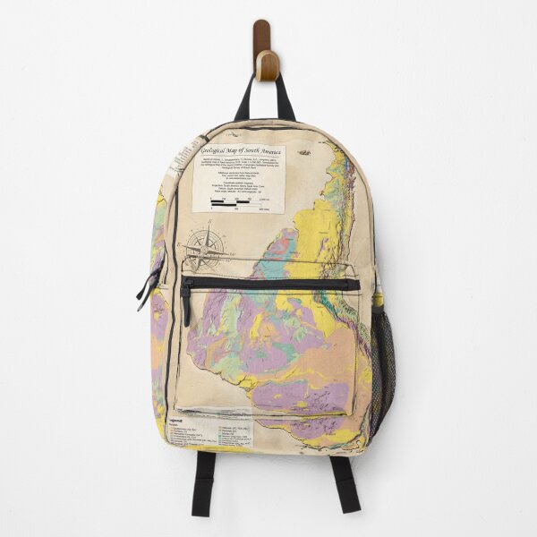 Item preview, Geological Map of South America - down side up designed and sold by Groenendijk.