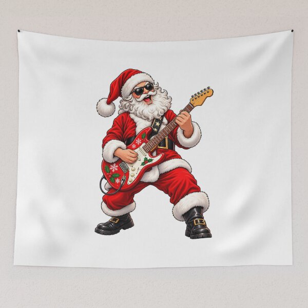 Item preview, Rocking Santa Claus Electric Guitar Funny Christmas designed and sold by BellabdO.