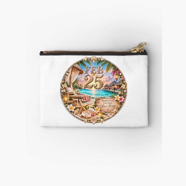Item preview, February 25 Tropical Island Birthday Design designed and sold by LunaMoments.