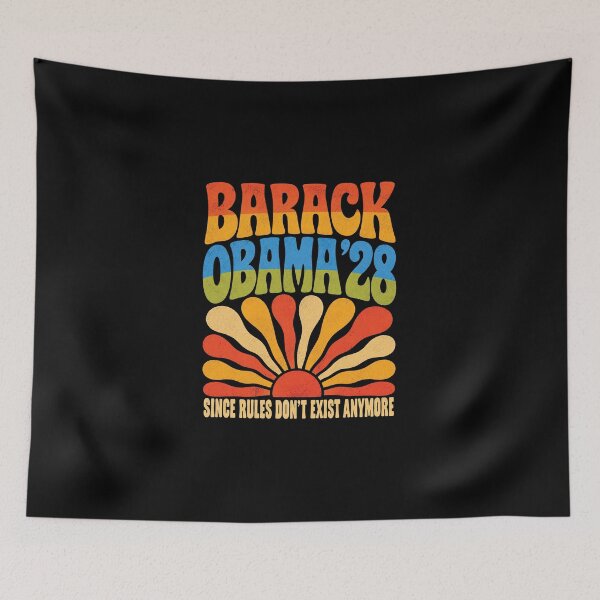 Item preview, Obama 2028 Since Rules Don't Exist Anymore designed and sold by haloochichi.