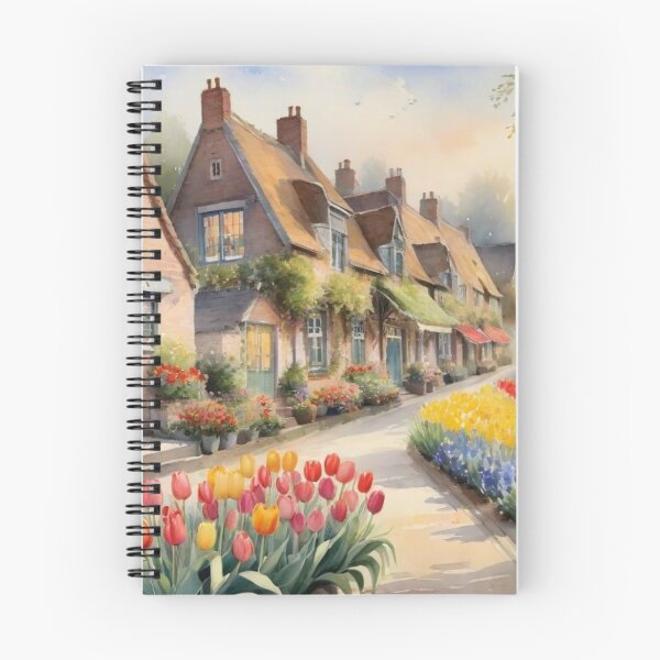 Item preview, Countryside Tulips designed and sold by Prachodayat Artworks.