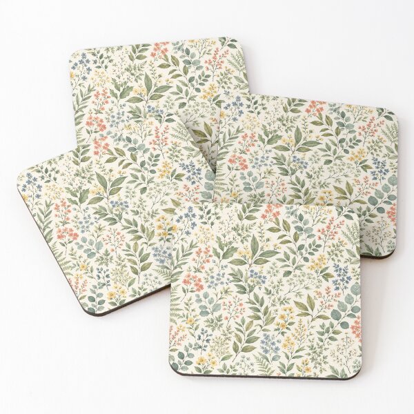Item preview, Wildflower Meadow Botanical Pattern designed and sold by Kooyana04.