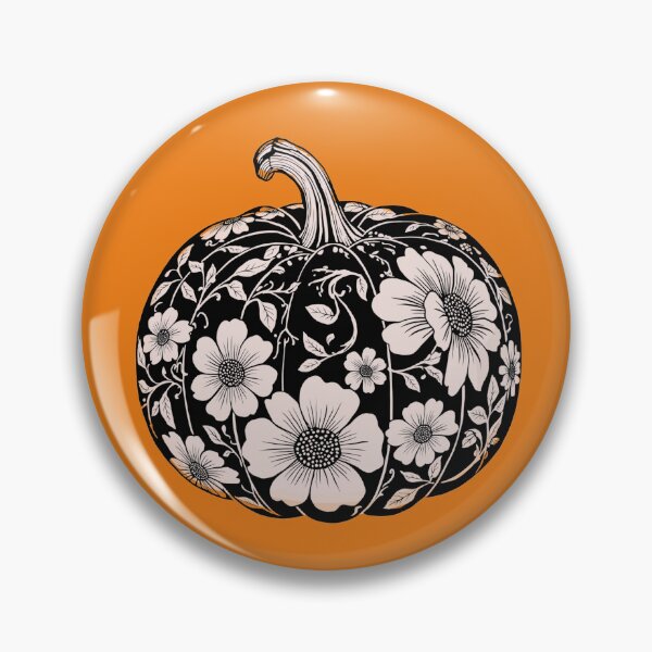 Item preview, Elegance Pumpkin in Full Bloom - Autumn Pumpkin Design designed and sold by VibranPalette.