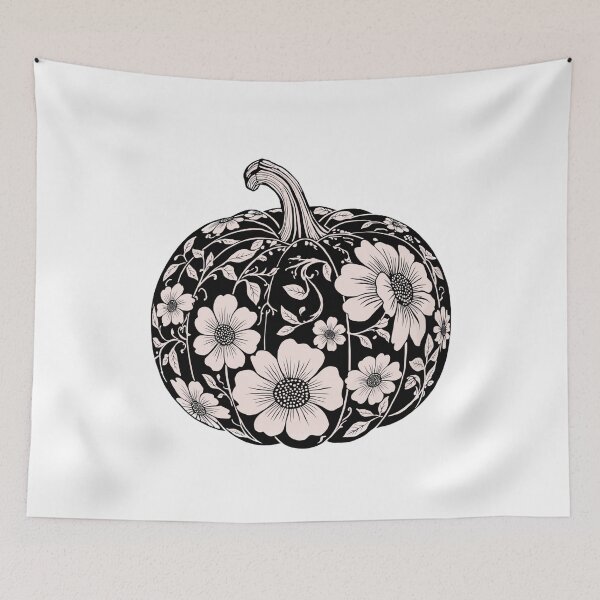 Item preview, Elegance Pumpkin in Full Bloom - Autumn Pumpkin Design designed and sold by VibranPalette.