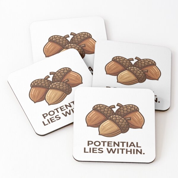 Item preview, Potential Lies Within – Acorn Growth Symbol designed and sold by Cristhian Almanza.