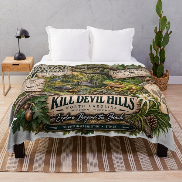 Item preview, Kill Devil Hills Nags Head Woods designed and sold by The Coastal Route.