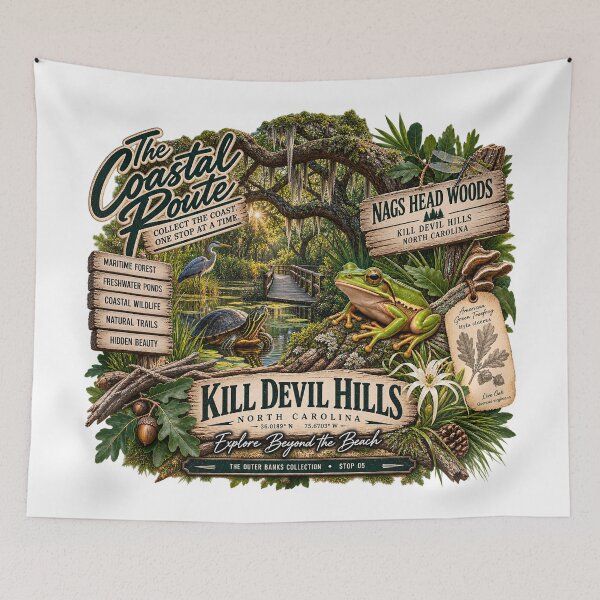 Item preview, Kill Devil Hills Nags Head Woods designed and sold by The Coastal Route.