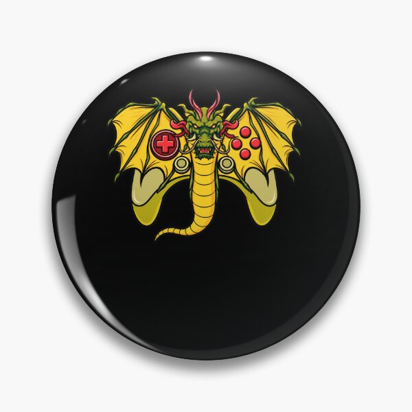 Item preview, Dragon Gamer Controller Fantasy Gaming Yellow Dragon designed and sold by KristenSabol.