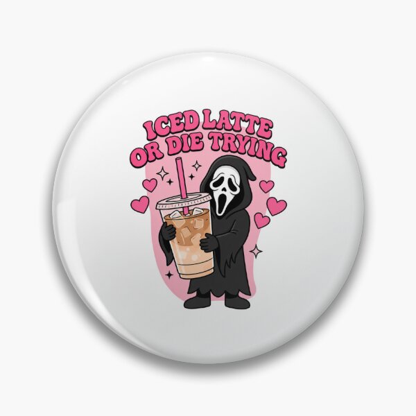 Item preview, Iced Latte or Die Trying Ghost Coffee  designed and sold by wingoo22.