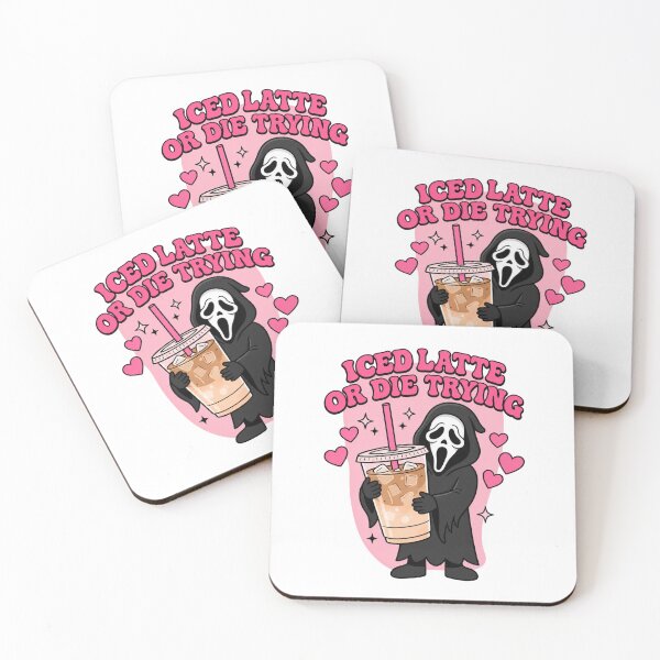 Item preview, Iced Latte or Die Trying Ghost Coffee  designed and sold by wingoo22.