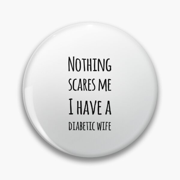 Item preview, Diabetes Humor – Fearless Diabetic Husband designed and sold by DiabetesPrints.