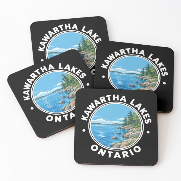 Item preview, Kawartha Lakes Ontario Lake Badge designed and sold by bobcatmarty.