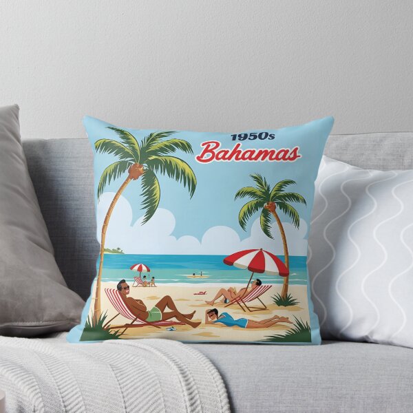 Item preview, Vintage Bahamas 1950s Poster designed and sold by Eclipse 3699.