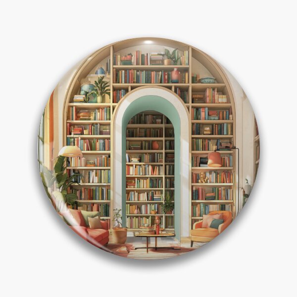 Item preview, Sun Lit Library designed and sold by bubblyrainbow.