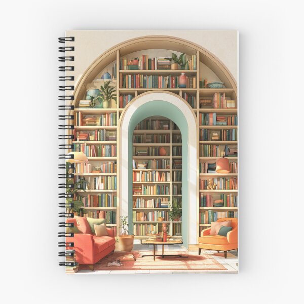 Item preview, Sun Lit Library designed and sold by bubblyrainbow.