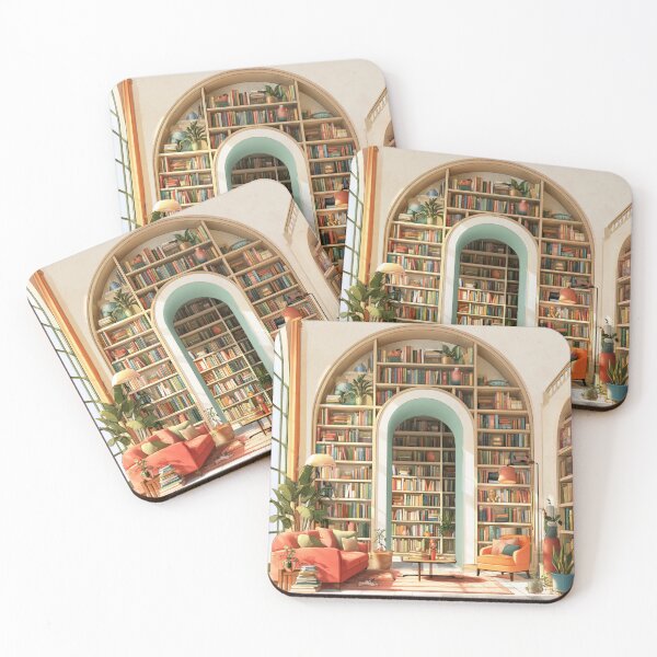 Item preview, Sun Lit Library designed and sold by bubblyrainbow.