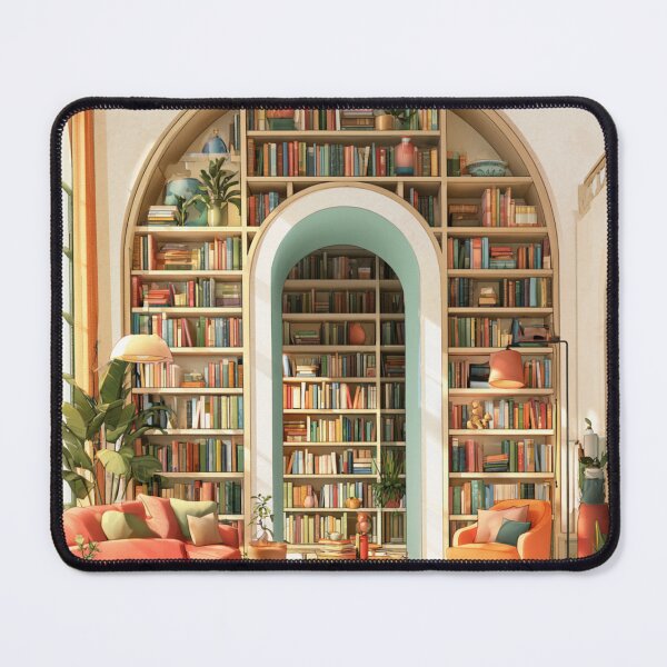 Item preview, Sun Lit Library designed and sold by bubblyrainbow.