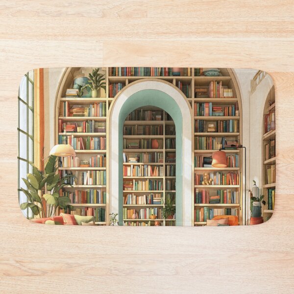 Item preview, Sun Lit Library designed and sold by bubblyrainbow.