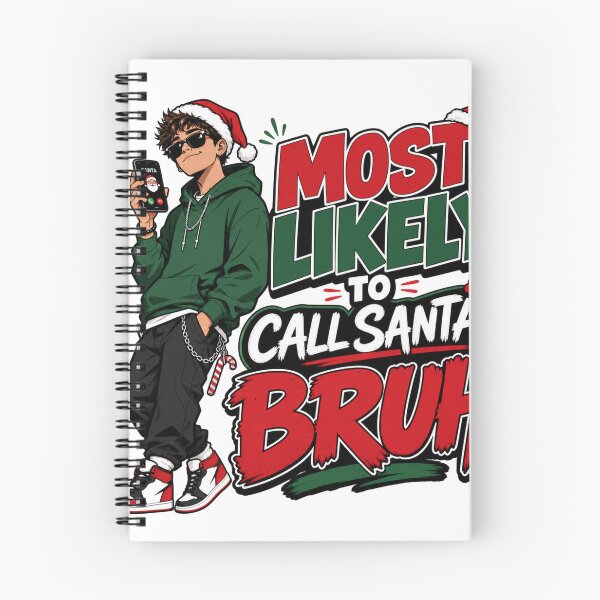 Item preview, Most Likely To Call Santa Bruh designed and sold by BestCoolStuff.