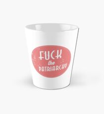Fuck The Patriarchy Feminist Sticker Tall Mug