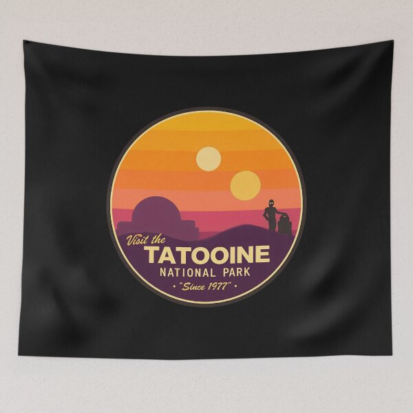 Item preview, Visit Tatooine National Park Emblem designed and sold by PATRICKNHONY.