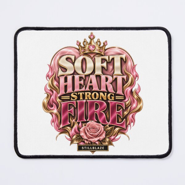 Item preview, Soft Heart Strong Fire – Feminine Empowerment by STILLBLAZE designed and sold by BilcoStillbaze.