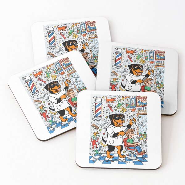 Item preview, Rottweiler Barber designed and sold by PictoVibe.