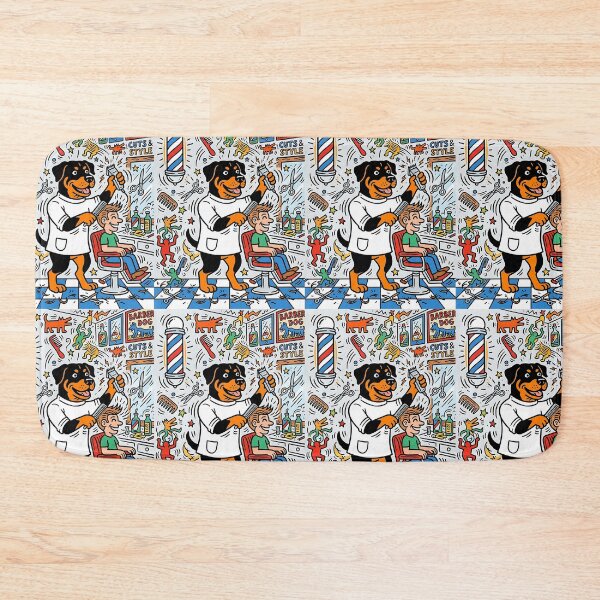 Item preview, Rottweiler Barber designed and sold by PictoVibe.