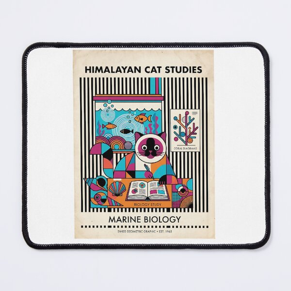 Item preview, Himalayan Cat Marine Biologist designed and sold by PictoVibe.