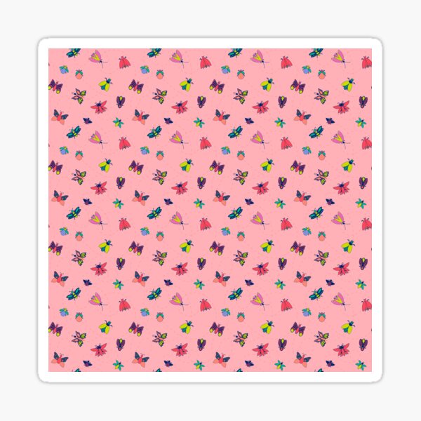 Buzzy Bugs and Butterflies Sticker