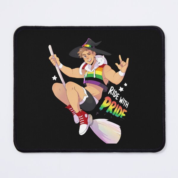 Item preview, Ride With Pride Witchy Broomstick Rainbow Magic designed and sold by PATRICKNHONY.