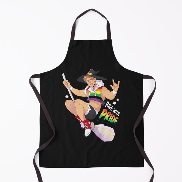 Item preview, Ride With Pride Witchy Broomstick Rainbow Magic designed and sold by PATRICKNHONY.