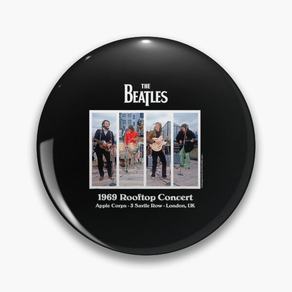 Item preview, the beatles rooftop concert 1969 vintage graphic designed and sold by DerekScott1.