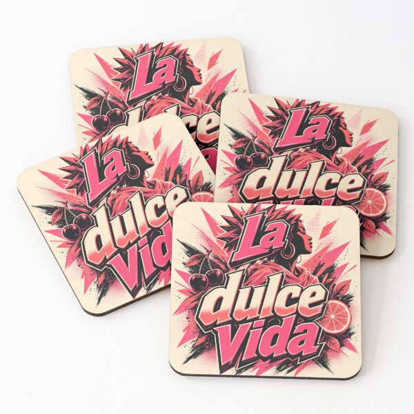 Item preview, La Dulce Vida Urban Streetwear Graffiti Design designed and sold by HappyOops.