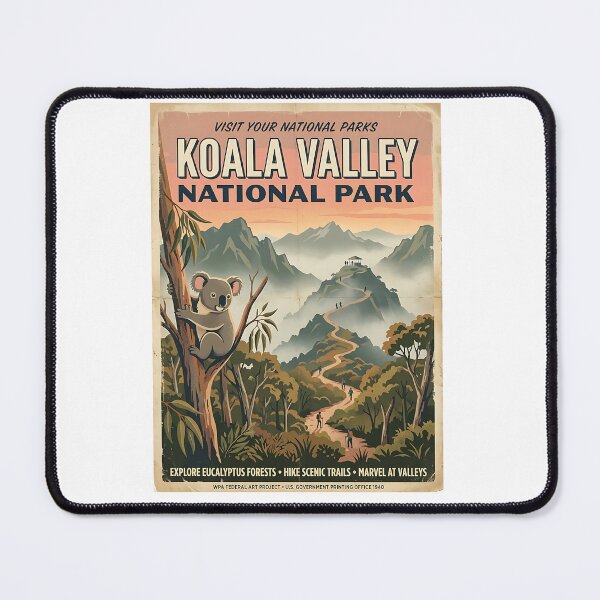 Item preview, Koala Mountain Explorer designed and sold by PictoVibe.