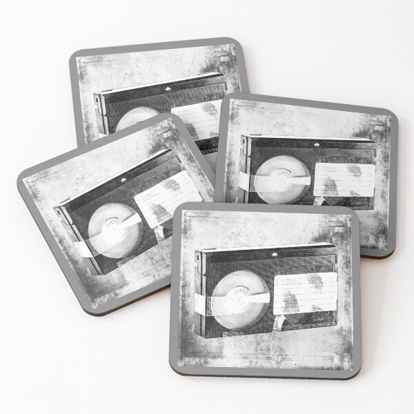 Item preview, Weathered VHS Cassette Faded Label Vintage Media designed and sold by Ghoul Enterprises.