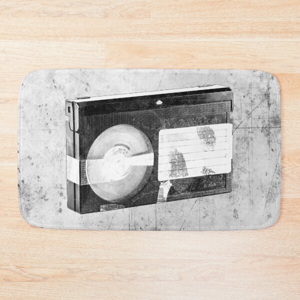 Item preview, Weathered VHS Cassette Faded Label Vintage Media designed and sold by Ghoul Enterprises.