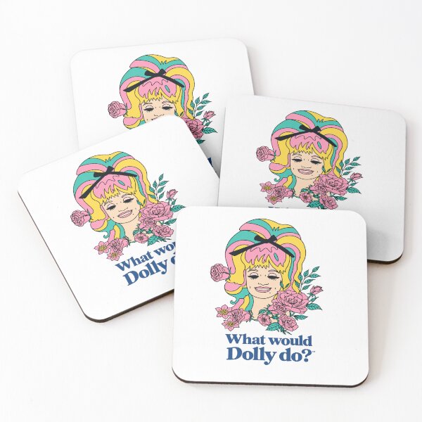 Item preview, What Would Dolly Do Floral Dolly Parton Country Music Vintage designed and sold by KristenSabol.