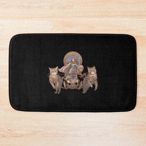 Item preview, freya driving her cat chariot designed and sold by DerekScott1.