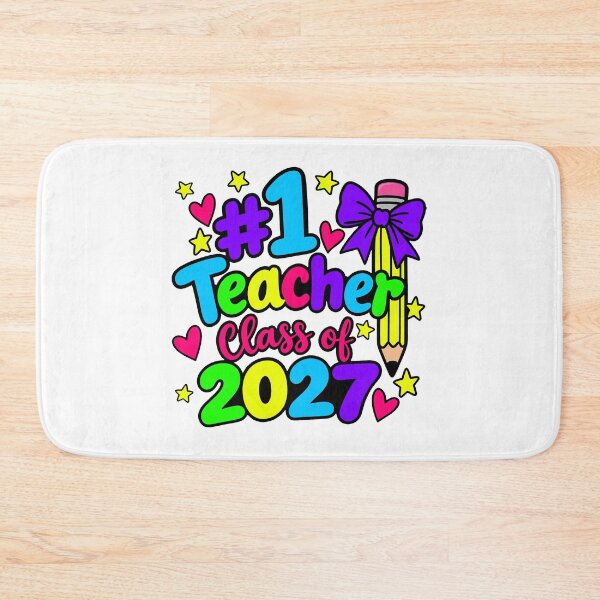Item preview, #1 teacher class of 2027 pencil bow designed and sold by OCD_JESSICA.