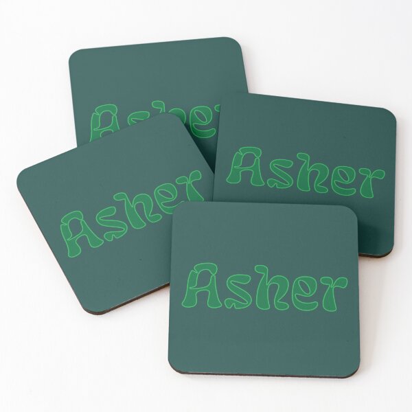 Item preview, Asher Name Retro Design - Green designed and sold by aligchi.
