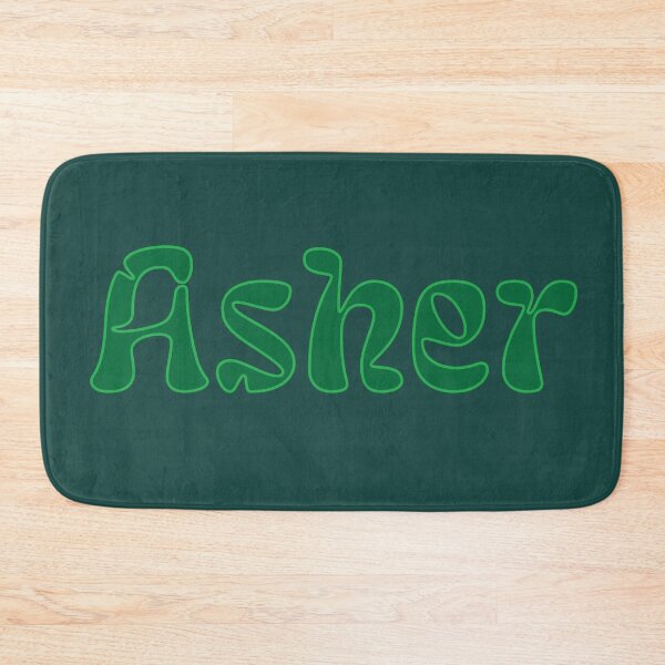 Item preview, Asher Name Retro Design - Green designed and sold by aligchi.