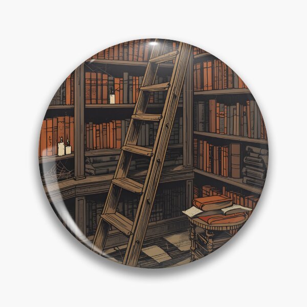 Item preview, Spellbound Library Ladder designed and sold by FringeInk.