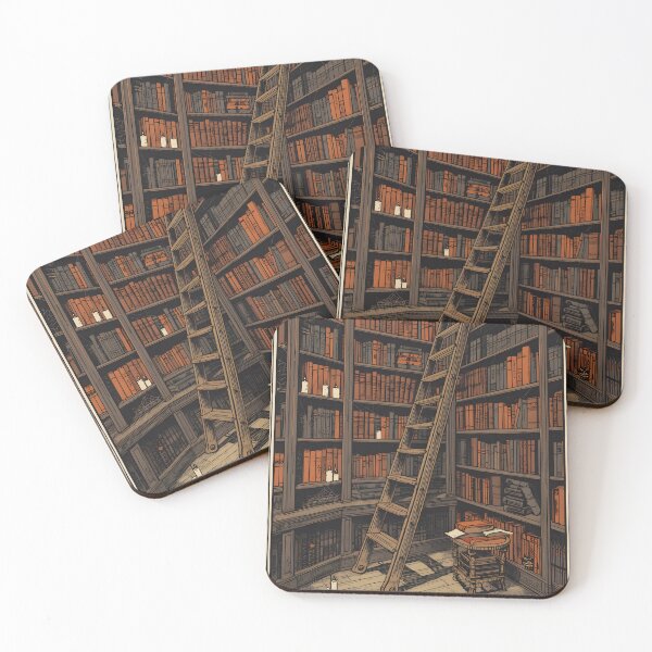 Item preview, Spellbound Library Ladder designed and sold by FringeInk.