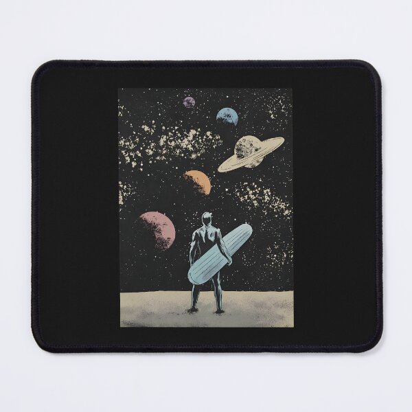 Item preview, Cosmic Surfer Retro Space Adventure Planet designed and sold by PATRICKNHONY.