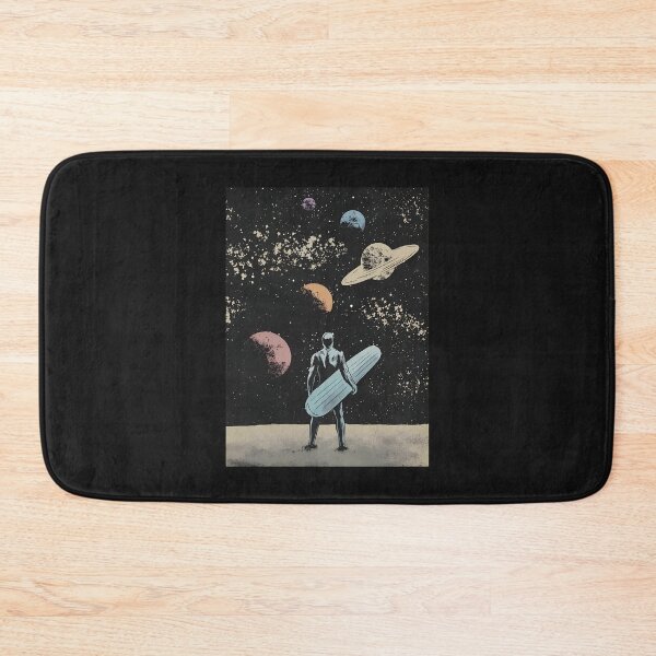 Item preview, Cosmic Surfer Retro Space Adventure Planet  designed and sold by PATRICKNHONY.